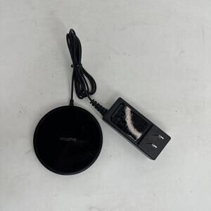 Mophie Wireless Charging Pad SC-WRLS-BASE-A (15W) + Original Power Adapter